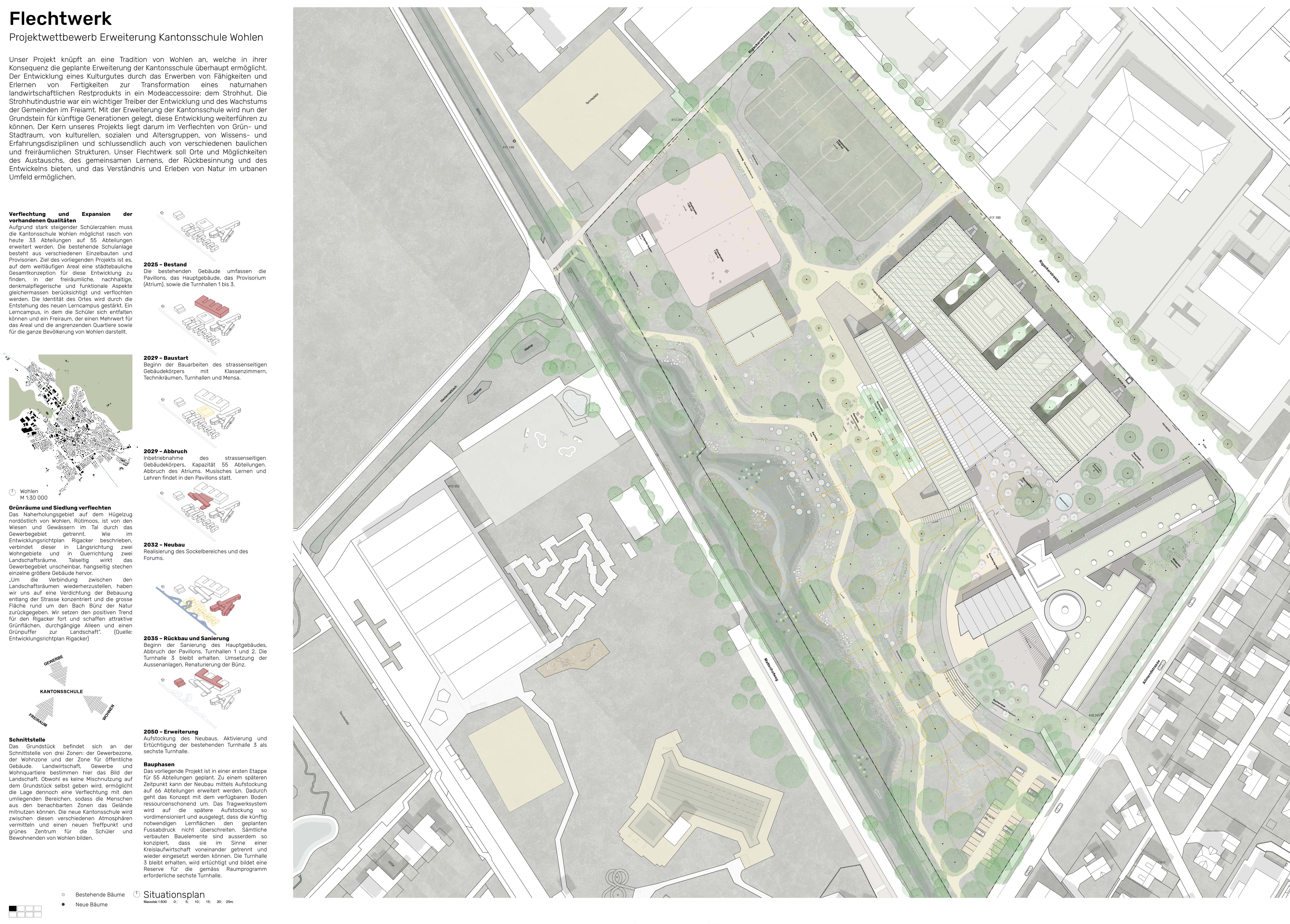 Kanti Wohlen Wettbewerbsplakat 1
