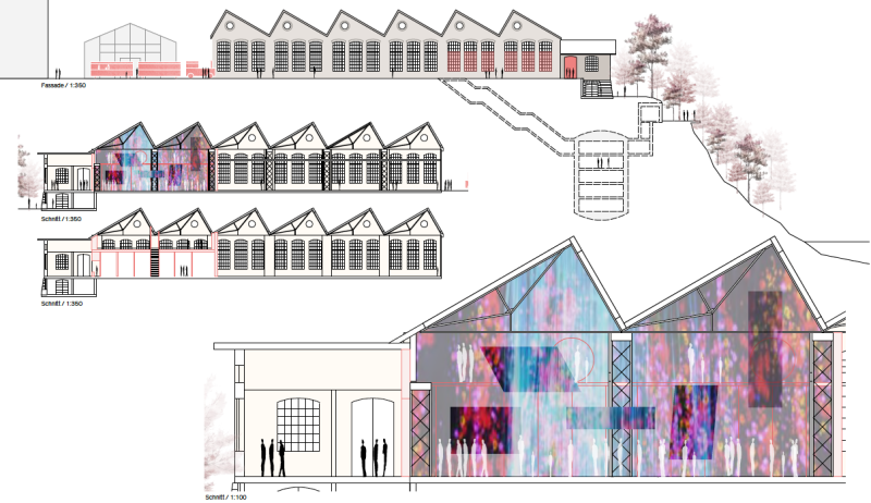 Der Rheinfall in 4 Jahreszeiten Der Rheinfall in 4 Jahreszeiten