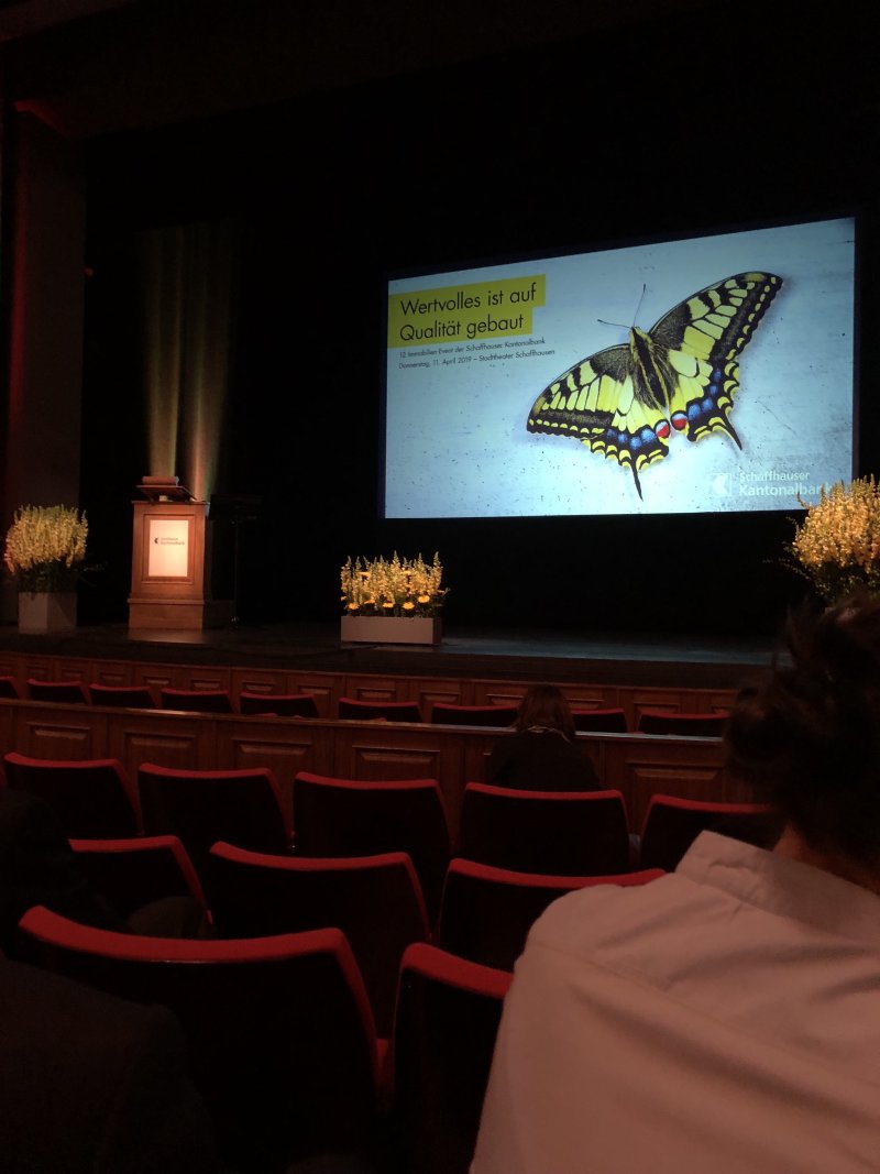 Dost am 12. Immobilien-Event der Schaffhauser Kantonalbank Dost am 12. Immobilien-Event der Schaffhauser Kantonalbank