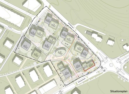  Situationsplan Zellfeld-Tenniscenter Schenkon